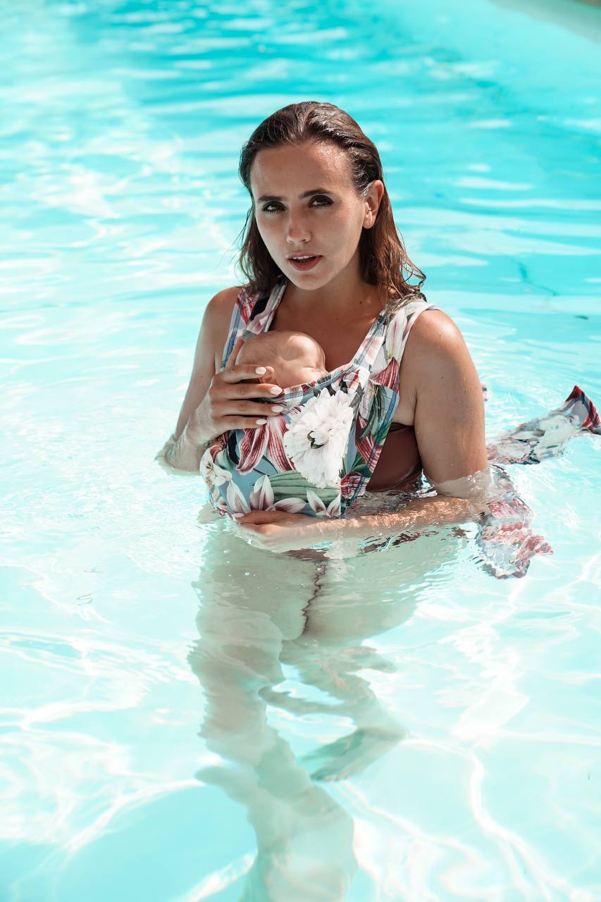 Babytrage Aqua TaiTai Flora - KOKADI