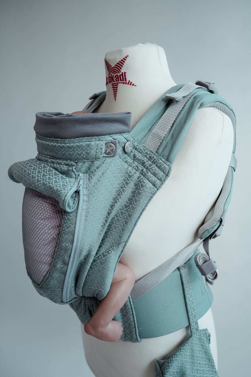 Babytrage Flip Performance Air Heart2Heart Mint - KOKADI