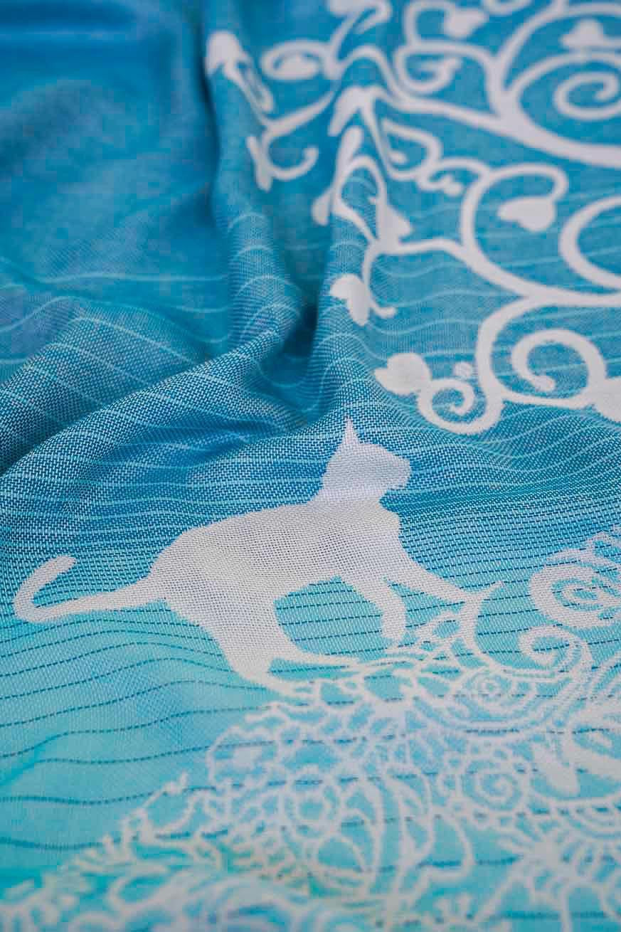 Cuddly कपड़ा/दुपट्टा रहस्यवादी चंद्रमा बिल्लियाँ