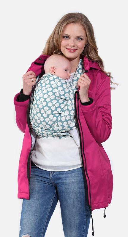 Tragejacke Pink Uni